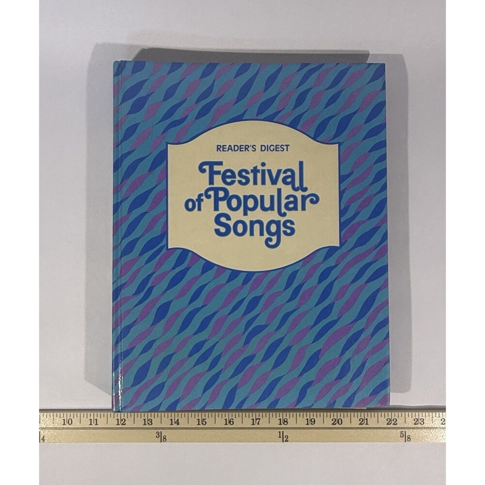 Reader’s Digest Festival of Popular Songs Songbook Piano Sheet Music 1979 VTG